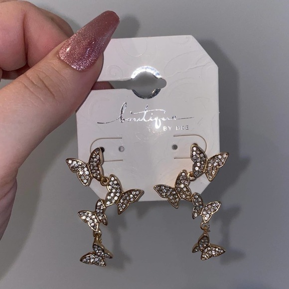NWT Lot of Boutique by BKE Earings Butterfly Star Aztec - Picture 2 of 4